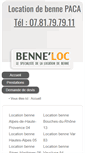 Mobile Screenshot of location-de-benne.mobi